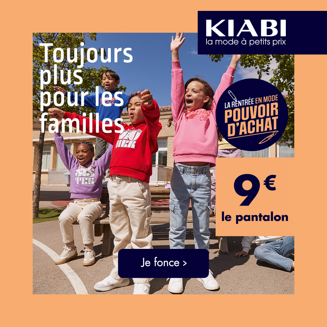 Une rentrée stylée avec Kiabi